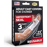 Amazon.com: 100% Waterproof Cast Covers for Shower Arm Adult - Tight ...