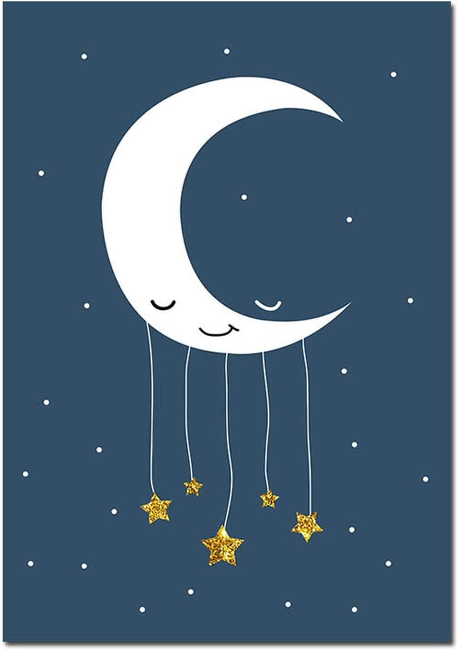 Ameublement Et Decoration Decoration Murale Napravi Rs Toile Murale Bebe Chambre Poster 21x30cm Unframed 3 Pcs Set Decoration Murale Minimaliste Dessin Anime Baleine Lune Tableau Decoratif Nordique Enfant Garcon