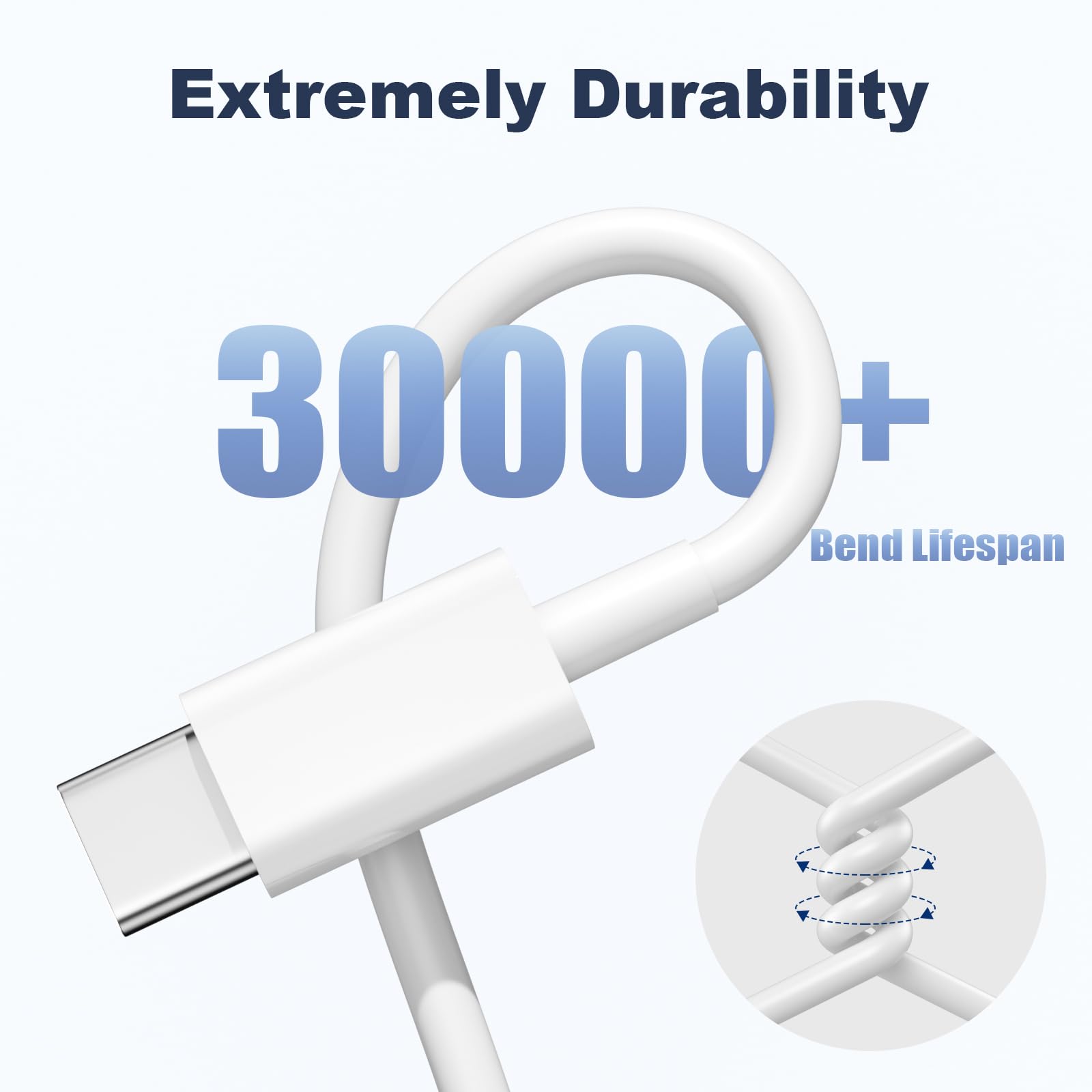 Car Carplay Cable for iPhone 16 15 Pro Max 16 Plus, 3FT USB A to USB C Cord for iPad 10th Gen Pro Air 5th 4th Mini 6th Gen, Car Charging Cable