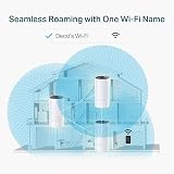 TP-Link Deco P9 3-Pack AC1200 Mbps Whole Home Mesh Powerline WiFi Hybrid Kit view 4