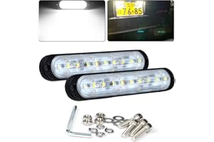 Chelhead 12V Mini Led Light Bars 5.7 Inch 6500K White Backup Daytime Running Lights 24V Trucks Side Marker Indicator Lighting Compatible with ATV SUV Jeep Boat Motor 4x4 Ford F150