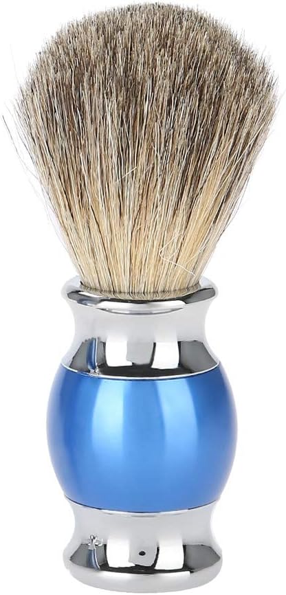 Amazon Co Jp クラシックシェービングセットメンズ シェーバー 手動 ステンレス ベース付き クラシックレイザー 両刃カミソリ 安全 防水肌に優しく 使いやすい Blue ビューティー