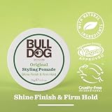 BULLDOG Original Hair Styling Pomade for Men 75 g Shine Finish Firm Hold view 2