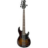 Yamaha BB735A BB-Series 5-String Bass Guitar, Dark Coffee Sunburst