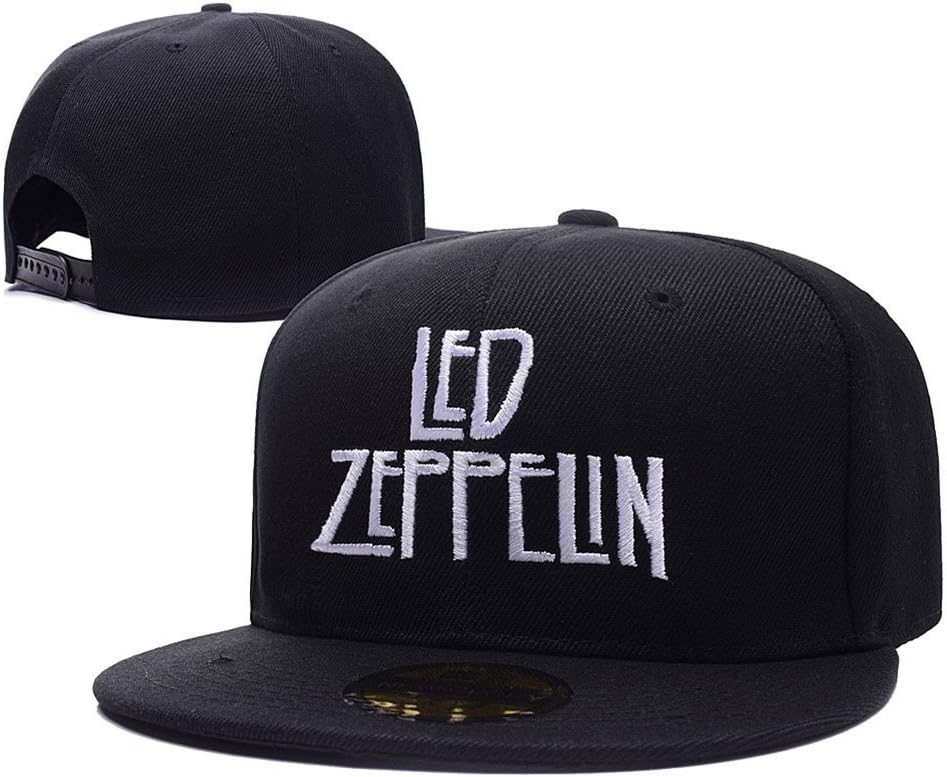 Led Zeppelin Band Logo Adjustable Snapback Caps Embroidery Hats