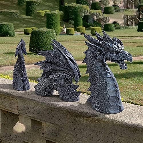 Gothic dragon statue for backyard decor priced at $20.99.