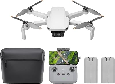 DJI Mini 4K Camera Drone Combo 4K, 10km Transmission, 2 Batteries, RC-N1C