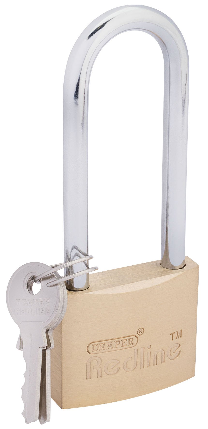 Draper Redline 68673 40 mm Long Shackle Padlock