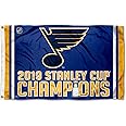 WinCraft St. Louis Blues 2019 Stanley Cup Champions Outdoor Flag and Banner