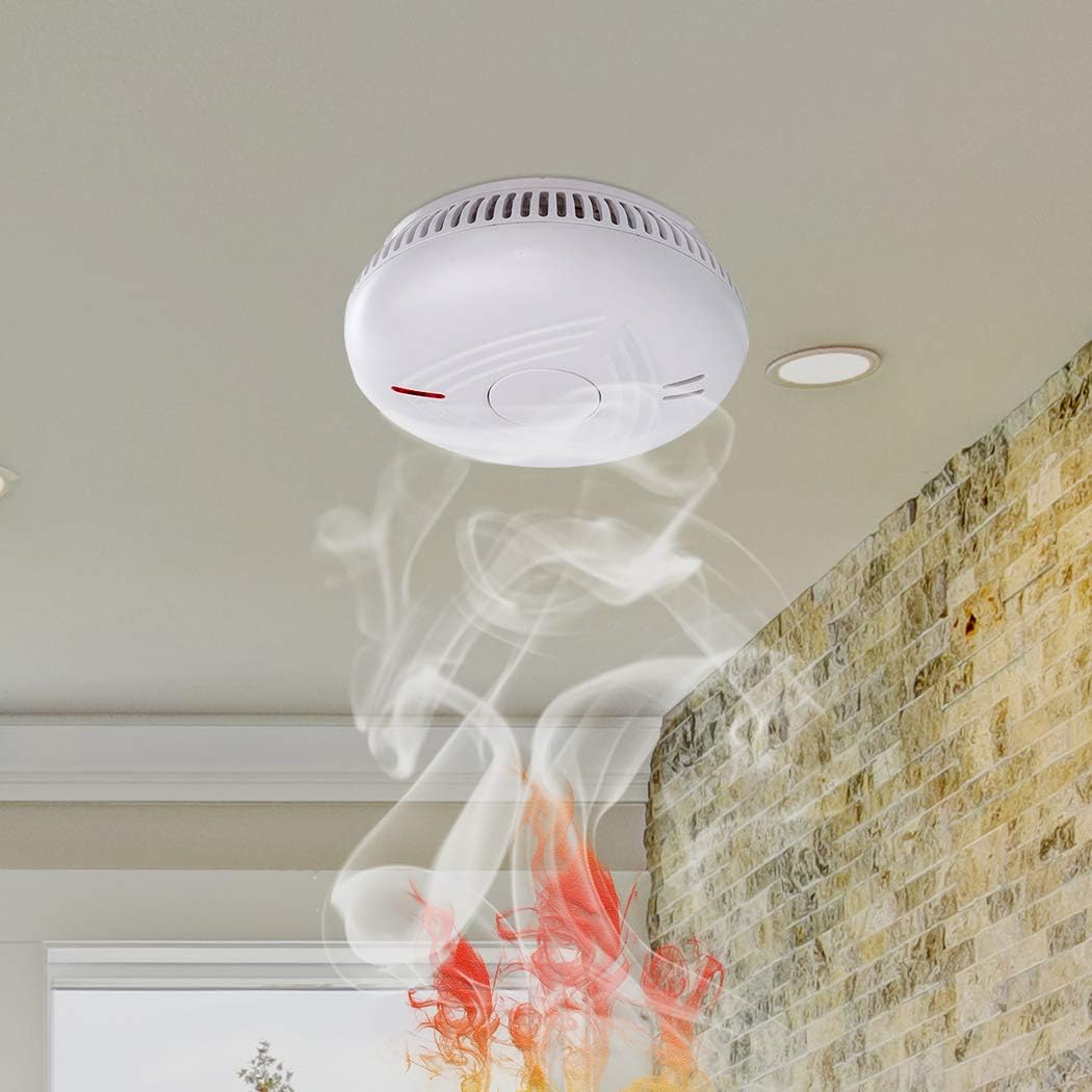 AirRadio AJ-762-R Wireless Connectable smoke alarm,Battery Powered Wireless Interlink 10 Year Life Fire Alarm, Wireless Interconnected Smoke Alarm Detector,apply to all homes in Scotland,5 PACK - Image 4