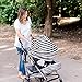 Nursing, Breastfeeding, & Carseat Cover - Premium Fabric - Multi Use Baby Car Seat Canopy: Covers Up Stroller, Shopping Cart, and High Chair: Stretchy Infinity Scarf, Boys and Girls Babies Shawl