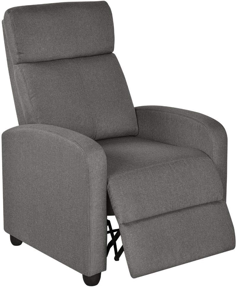 Fabric Recliner Sofa Mordern Single Recliner Chair Home