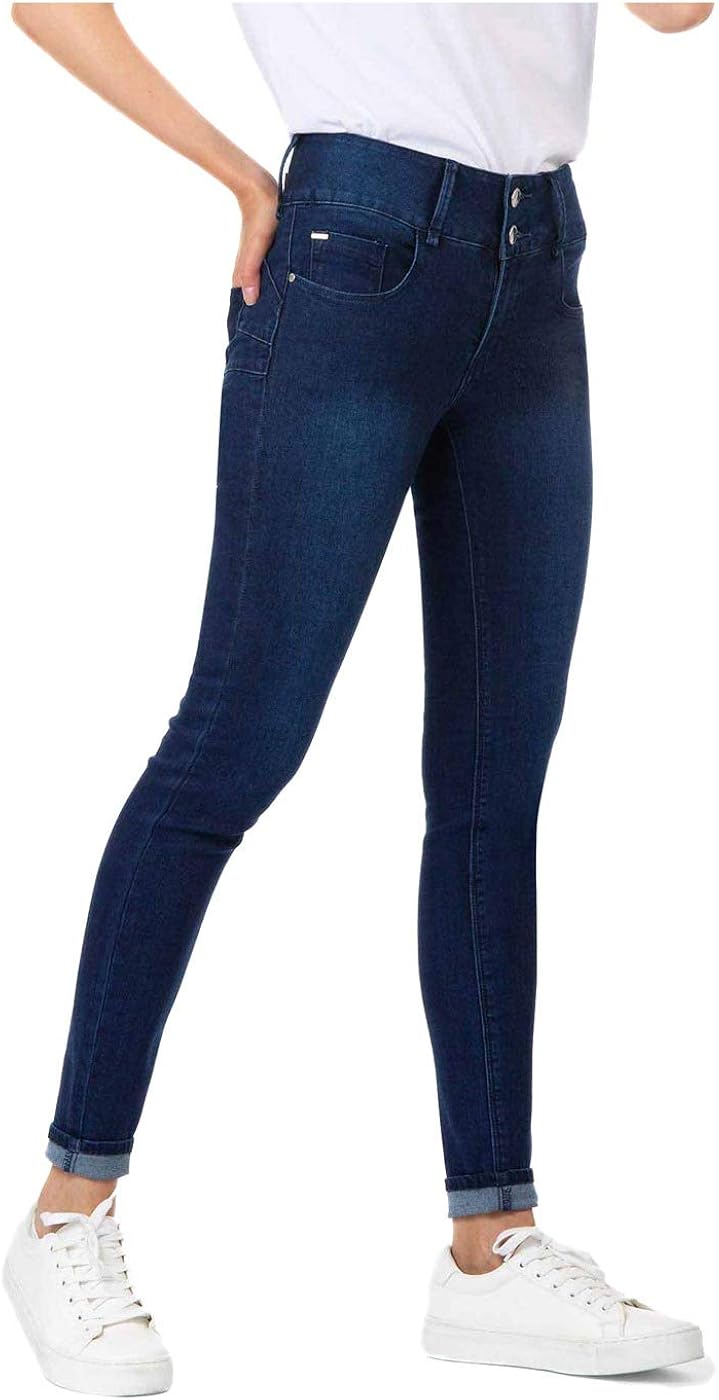 Tiffosi Double Jeans 10030872 for Women Blue 2 Amazon.co.uk Clothing