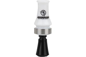 Cupped Waterfowl Comeback Quack Duck Call, Easy Blowing Mallard Duck Call with Double Reed Design & Acrylic Construction to Lure Waterfowl