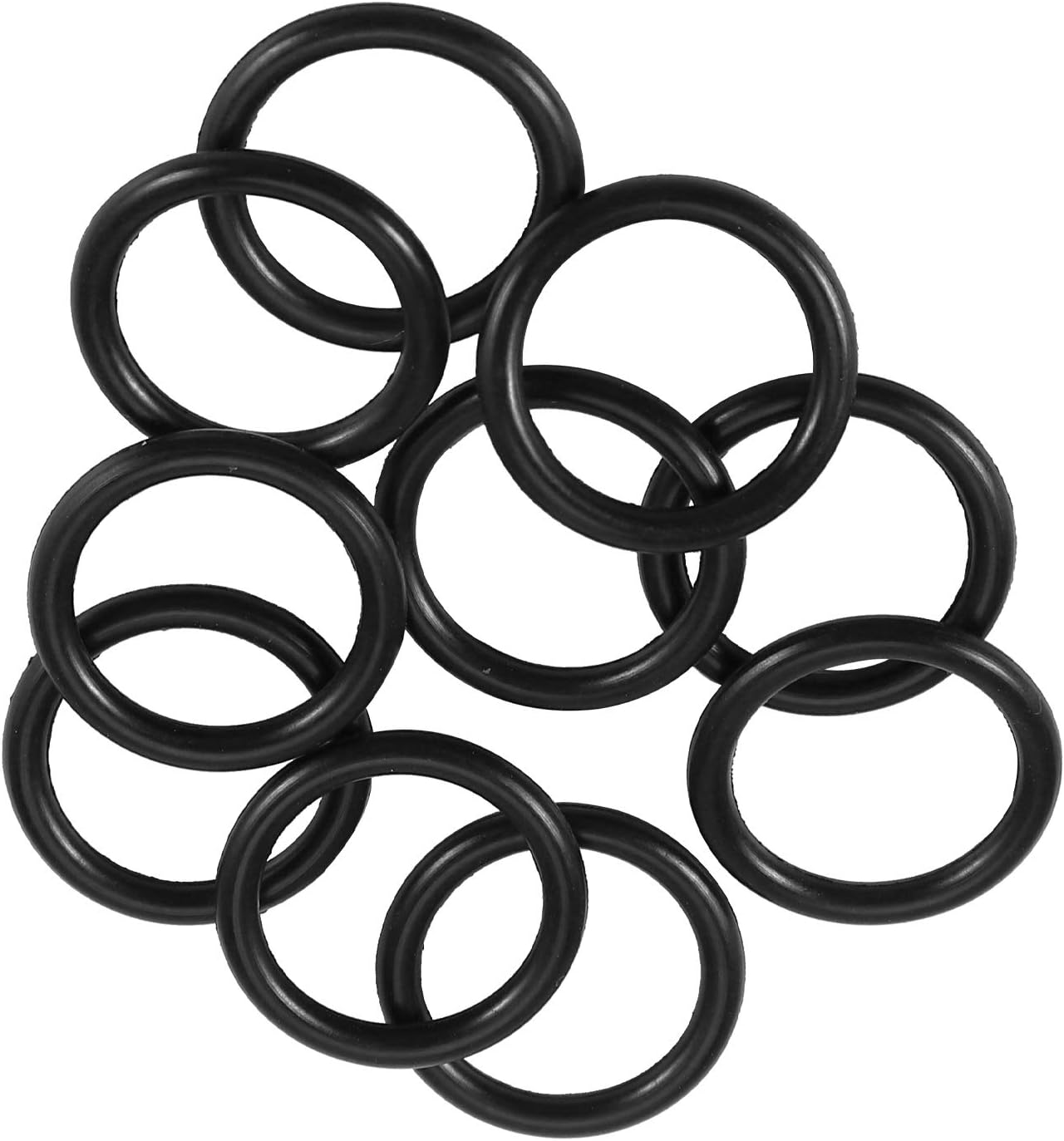 270 PEZZI GUARNIZIONI O'RING 18 MISURE DIVERSE ORING ANELLI GOMMINI VERDI