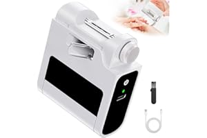 ANTOMIN Automatic Nail Clipper, 2 in-1 Electric Nail Trimmer and Nail Polisher, Electric Baby Nail Clippers, USB-C Rechargeable Suitable for Babies,Women Manicure,Kids, Adults and Seniors