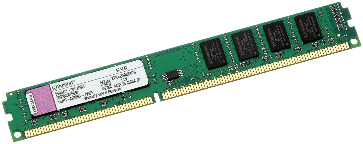 Kingston KVR1333D3N9/2G ValueRAM 2 GB 1333Mz DDR3 Non-ECC DIMM Memory