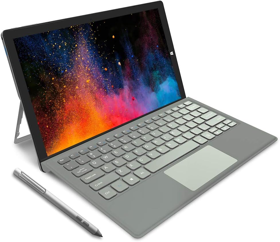 Jumper EZpad Go pc Tablet PC 4GB RAM 128GB SSD 11.6-inch Windows 10 Tablet PC with Keyboard Full HD Touch Screen 2-in-1 Laptop (with Stylus Pen)