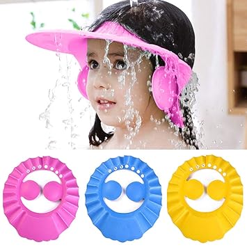 kids shampoo cap