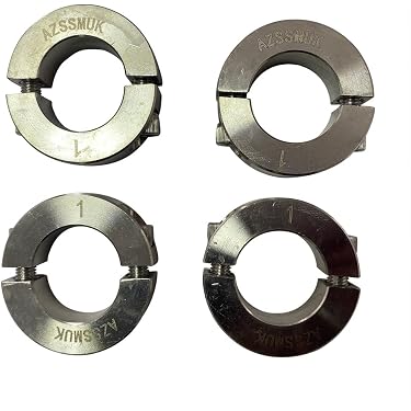 4x SUMMIT COLLARS Klemmnabe 1-3/16″ – Zweiteilig, Stahl, Geschwärzt