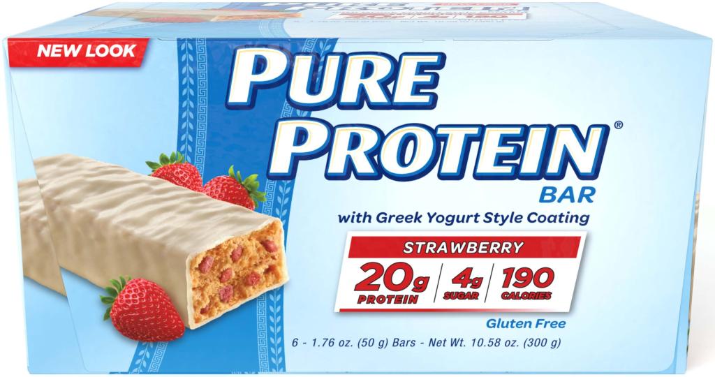 Pure Protein High Protein Bar Strawberry Greek Yogurt