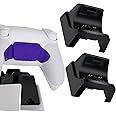 Black RiseDock Kit Extension Stand for PS5 Controller Charging Dock eXtremeRate Rise & RISE4 Remap Kit, Redesigned Charging Station Extenders for PS5 Controller HEXGAMING Rival, Rival Pro & Ultimate