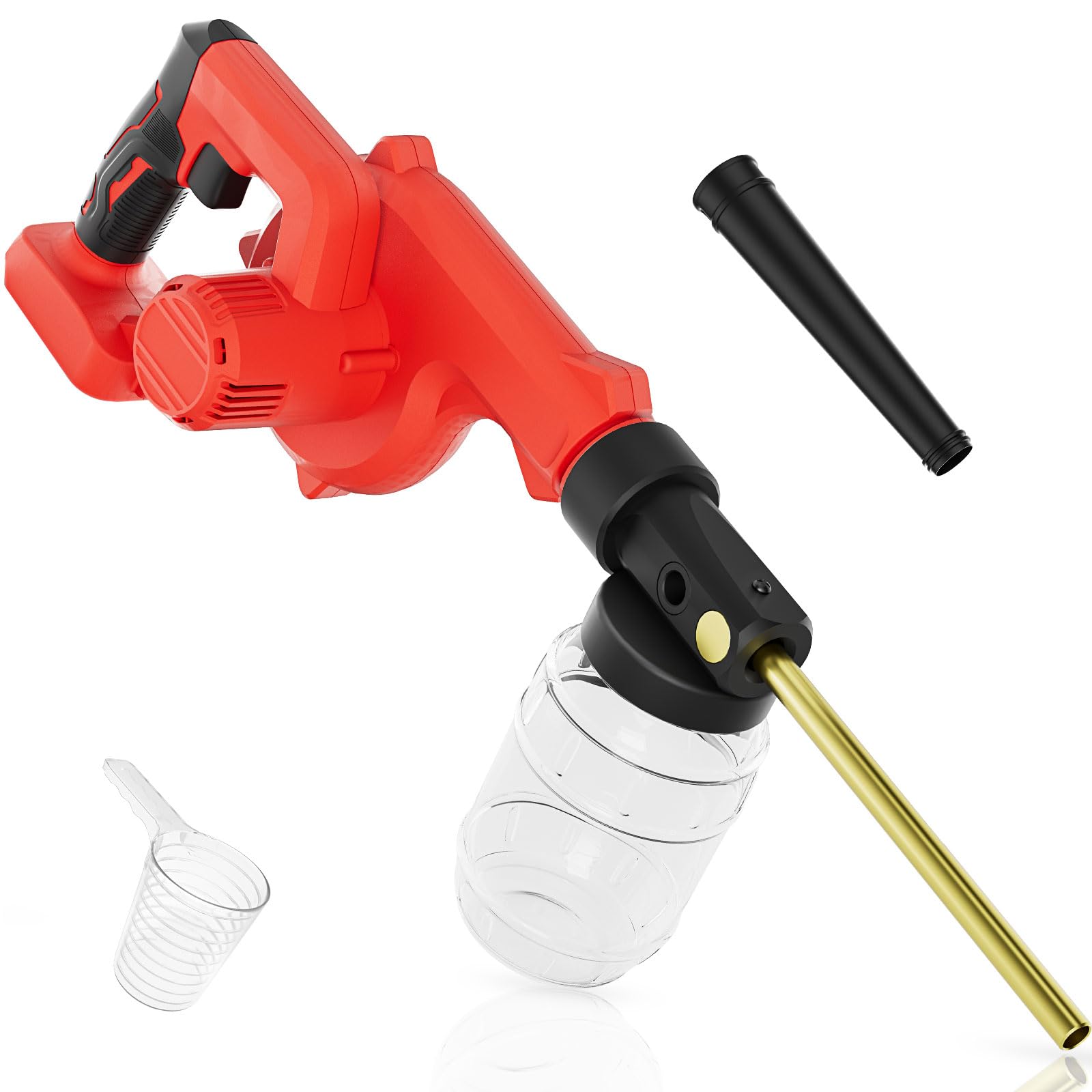 Photo 1 of Rozlchar Electric Diatomaceous Earth Duster Compatible for Milwaukee 18V Battery(No Battery), Garden Dust Applicator with 1L Capacity w/7.5" Nozzle, Versatile Leaf Blower & Powder Sprayer