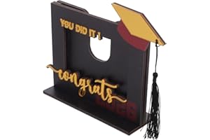 Ipetboom Class of 2026 Graduation Picture Frame – Wooden Graduation Photo Display with Black Tassel, Keepsake