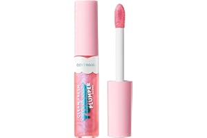 COVERGIRL Clean Fresh Yummy Gloss, 820 Pixie Dust, Plumper Gloss, Glassy Shine, Vegan Formula, Volumizing Lip Plumper, Coolin