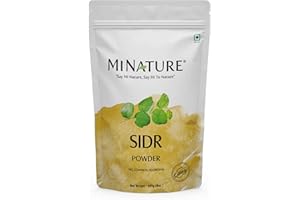 Mi Nature Fresh Sidr Leaves Powder 227gm (8oz) | Natural Deep Cleansing & Conditioning Herb for Hair Care | Traditional Herba