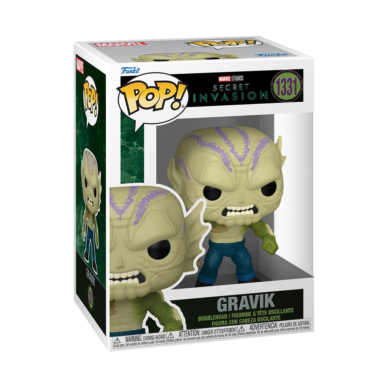 Funko Pop! Marvel: Secret Invasion - Gravik - Collectable Vinyl Figure - Gift Idea - Official Merchandise - Toys for Kids & Adults - Marvel Fans - Model Figure for Collectors and Display