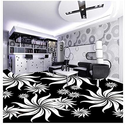 Lqwx Carta Da Parati A Pavimento 3d Per I Bagni Di Auto