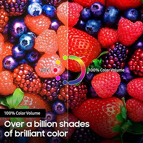 image for Samsung QN55Q60RAFXZA Flat 55-Inch QLED 4K Q60 Series Ultra HD Smart T