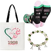 HIGHTERTON AKA Gifts for Women, 3pcs Gift Set for AKA Lovers, Birthday Present With Novelty Socks, Ideal Gift for Sisters, College Lady