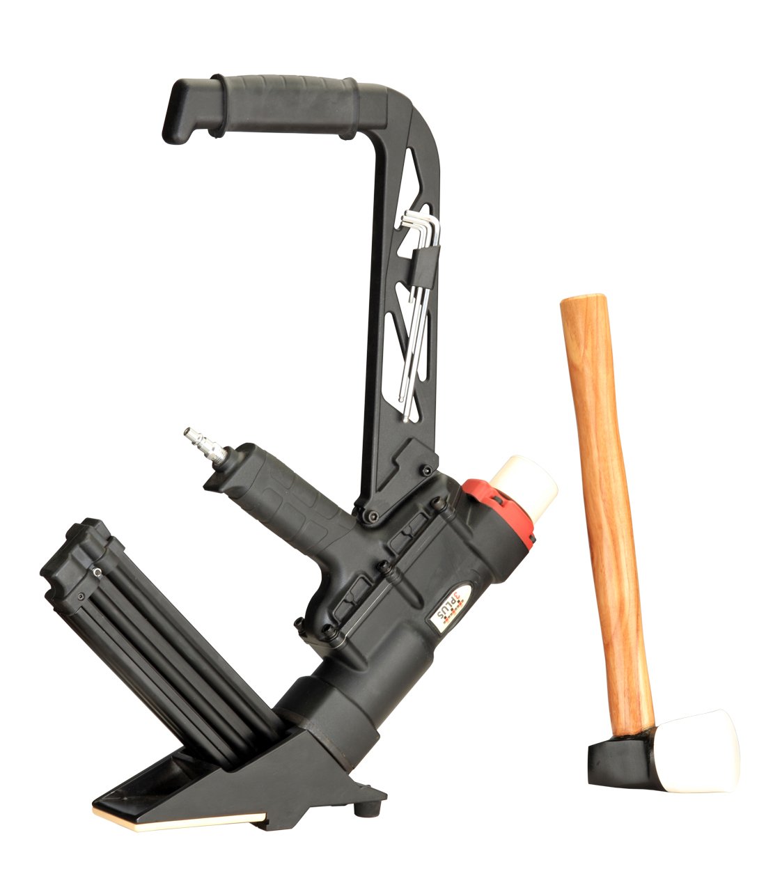 3PLUS HFSNSP 2-in-1 Pneumatic Flooring Nailer/Stapler