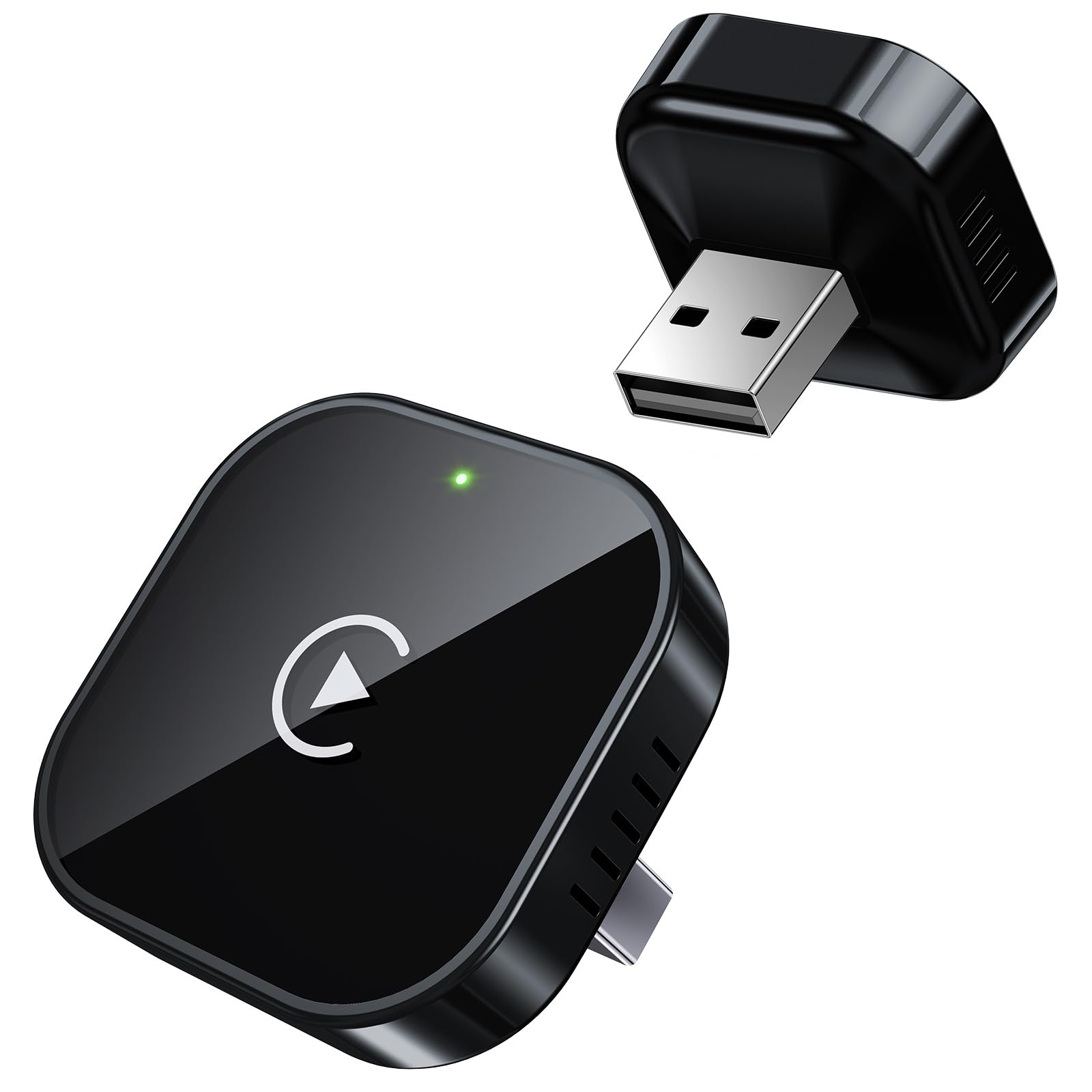 Photo 1 of Teeran Wireless CarPlay Adapter Upgrade Wired CarPlay to Wireless, Mini Cube Design for Cars with Built-in Wired Apple CarPlay Plug and Play Easy Use Fast Stable Connection Car Play for iPhone