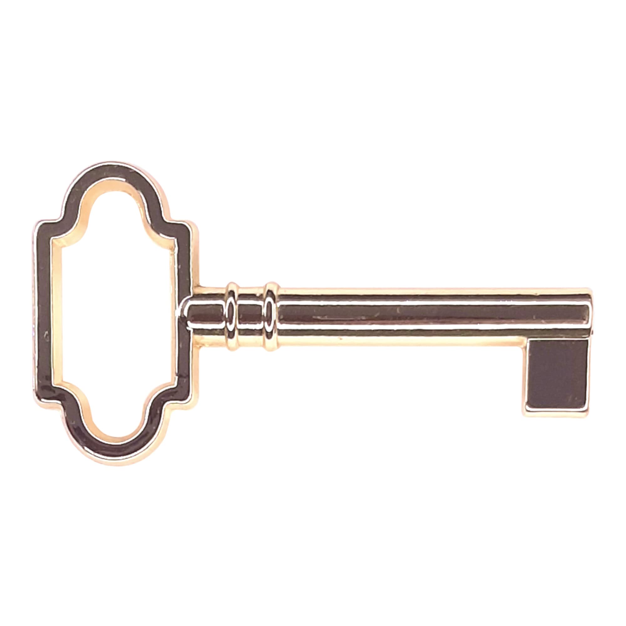 cyclingcolors 1x Vintage Style Open Barrel Skeleton Key 59mm Furniture Cabinet Antique Golden zamak
