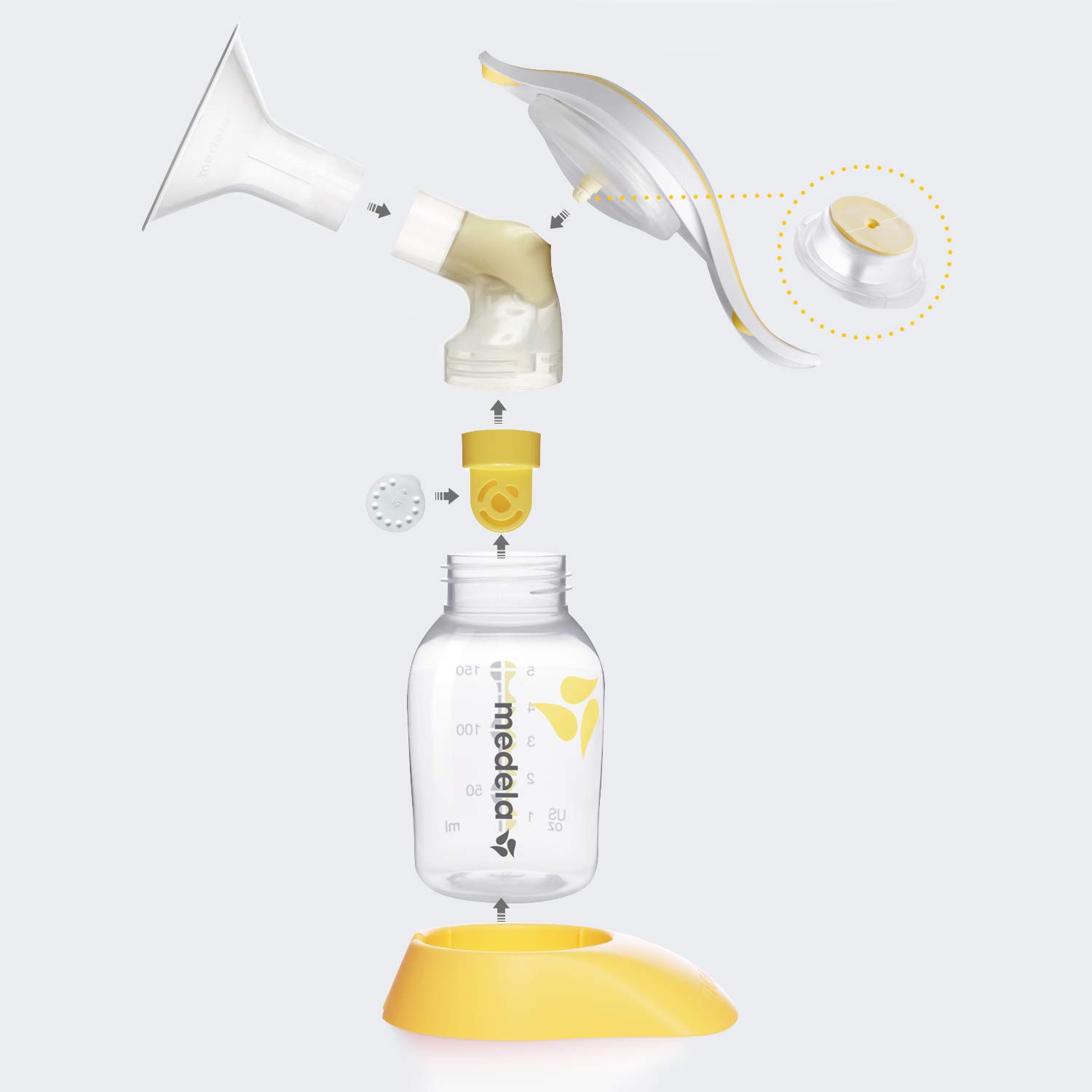 Medela Harmony breast pump single manual hand breast pump Buy