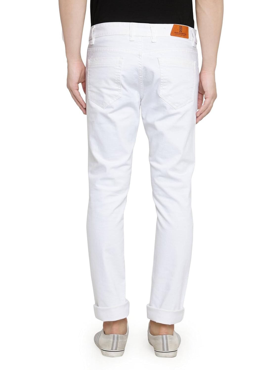 ben martin men's regular fit denim jeans(bmw-jns-.whitenew)