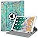 Fintie Rotating for iPad Air (3rd Generation) 10.5 Inch 2019 Pro 10.5 Inch 2017-360 Degree Rotating Stand Protective Case with Built-in Pencil Holder, Auto Sleep/Wake (Shadow of Blue)