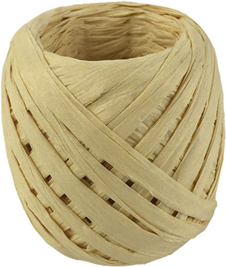 raffia string bag