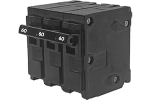 FXSMGDY Q360 Circuit Breaker, 3 Pole 60-Amp, 120/240v, Fit for Siemens Type EQ, EQL, SEQ, EQG, PL and ES Series loadcentres.Plug-in Standard Circuit Breaker,Thermal Magnetic Protection.