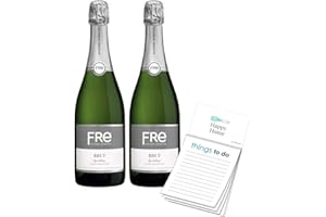 HAPPY HOME Sutter Home Fre Brut Non-alcoholic Champagne Wine (2 pack)