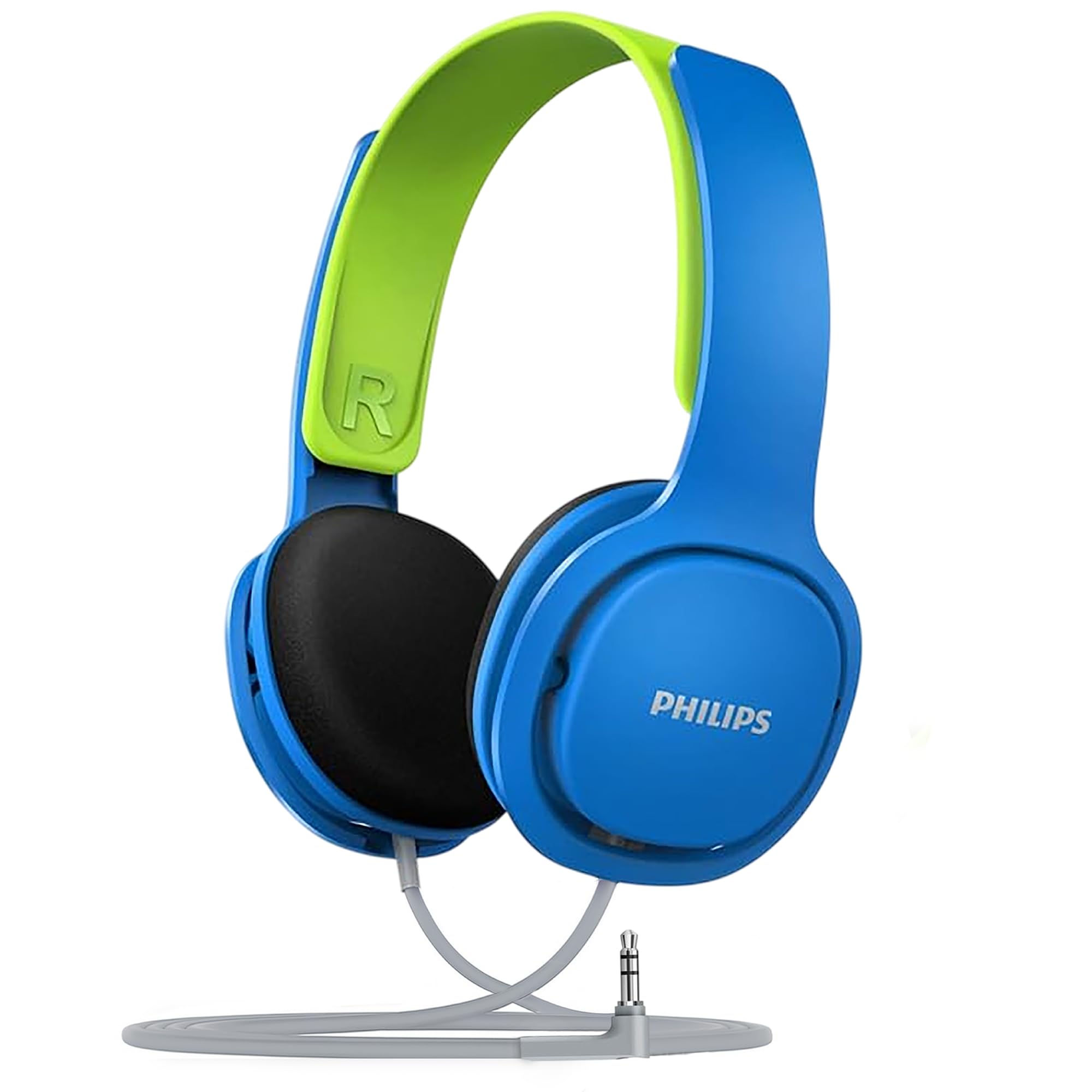 Philips Shk2000Bl/00 Over Ear Kids Headphones, 85 Db Volume Limit, Noise Isolating, Soft Ear Pads, Blue โ image 1