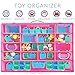 Life Made Better Storage Box for Shopkins Toys, Compatible Carrying Case for Figurine holder, Pink