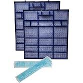 Genuine U01 A01 100 &amp; MAC-408FT-E Filter Kit for Mitsubishi Electric Mini Split Systems