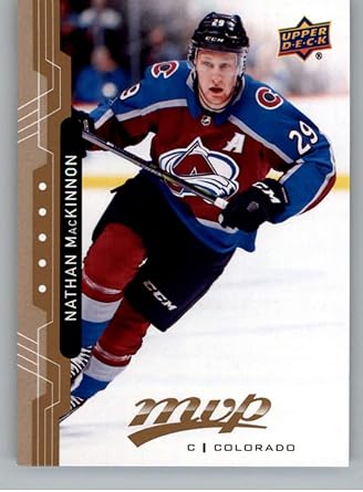 nathan mackinnon autographed jersey