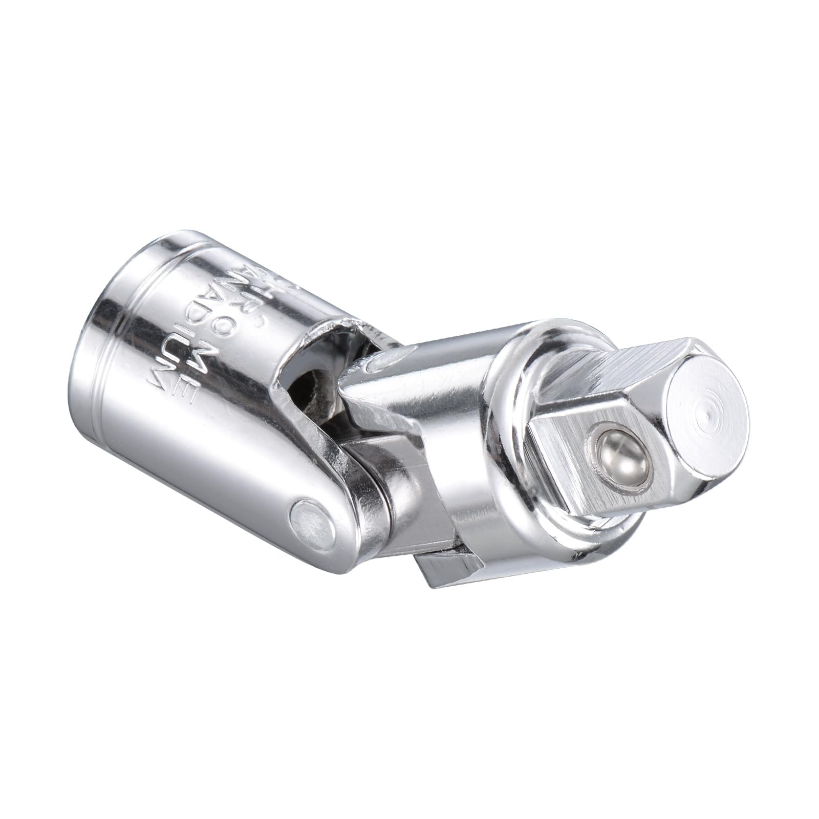 CoCud Universal Joint Socket, 1/2" Drive, CR-V Ball Spring Design Omnipotent Steering Swivel Socket Adapter - (Applications: for Automotive Repairs, Machinery Maintenance)