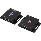 gofanco HDMI Extender Over Cat6/7 at 4K30Hz (HD14Ext-EDID) | Up to 130ft 4K30Hz / 230ft 1080p, Loopout, IR Extension, EDID Copy, HDCP 1.4, 7.1ch HD Audio, Near Zero Latency
