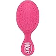 Wet Brush Mini Detangler Hair Brush, Pink Frost - Detangling Travel Hair Brush - Ultra-Soft IntelliFlex Bristles Glide Through Tangles with Ease - Pain-Free - All Hair Types